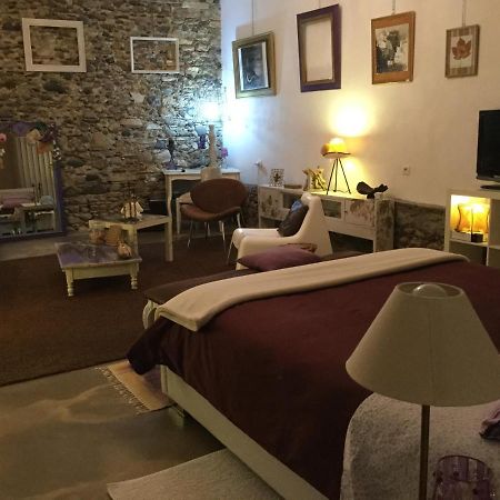 Loft Atypique Bed & Breakfast Villeneuve-de-Riviere ภายนอก รูปภาพ