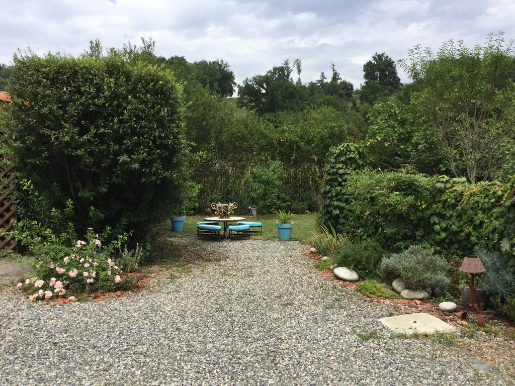 Loft Atypique Bed & Breakfast Villeneuve-de-Riviere ภายนอก รูปภาพ